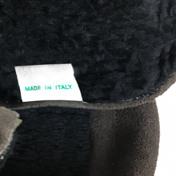 Tecnica Brown Pony Hair Fur Front Zip Closure Shearling Lined Ankle Boots NWOT - Picture 13 of 14